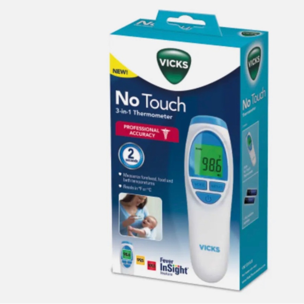 Vicks No Touch 3-in-1 Thermometer